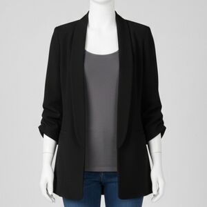 Lauren Conrad Relaxed Black Blazer